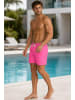 Reichstadt Herren Regular Fit Shorts Mid Waist in Hot Pink