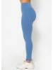 SASSYCLASSY High Waist Sportleggings in Blau