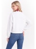 IZIA Women Sweatshirt in White