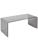 Beliani Couchtisch KENDALL in Schwarz - (W) 50 x (H) 40 x (L) 100 cm