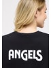 ANGELS  Rundhalsshirt T-Shirt Angels Icon Print in SCHWARZ