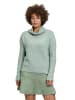 CARTOON Basic-Pullover mit Turtle Neck in Grey Green Melange