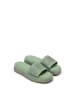 Marc O'Polo Plateau-Slides Model Larissa in light sage