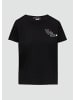 QS T-Shirt in 99D0_schwarz