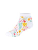 S. Oliver Sneakersocken originals organic flower 4er Pack originals in white & powder puff