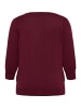 KAFFE curve Strickpullover KCloni Regular fit in Windsor Wine