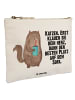 Mr. & Mrs. Panda Schminktasche Katze Dose mit Spruch in Weiß