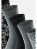 Schiesser Socken Bluebird in Schwarz / grau