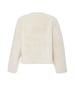 CARNEA Damen Strickjacke in Wollweiss