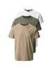 MCS T-shirt MCOhio in Beetle-SilverMink-White