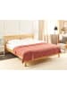 Beliani Tagesdecke MARAKA in Rot - (W) 200 x (H) 1 x (L) 220 cm