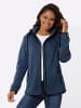WITT WEIDEN Fleece-Jacke in jeansblau-meliert
