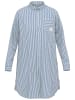 Tom Tailor Nachthemd Breda in blau-mittel-Streifen