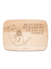 Mr. & Mrs. Panda Holzbrett Katze Wolle mit Spruch in Transparent