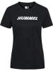 Hummel T-Shirt "Hmlelemental" in Schwarz