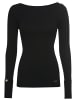 Bruno Banani Strickpullover in schwarz
