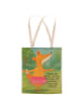 Mr. & Mrs. Panda Tasche Fuchs Ballerina Design mit Spruch in Weiß