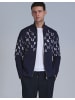 Lufian Strickjacke Writer in NAVY