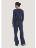 Hessnatur Fleece Hose in mitternachtsblau