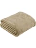 REDBEST Fleece, Microfaser Fleece Wohndecke 10er-Pack in beige