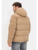 Camel Active Steppjacke mit Cordbesatz in Beige