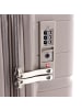 Gladiator 3800 4 Rollen Kabinentrolley 55 cm mit Dehnfalte beige