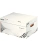 Leitz Archiv Container easyboxx S Wellpappe weiß
