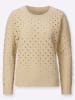 Sieh an! Ajourpullover in sand