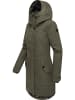 ragwear Wintermantel Jannisa Coat in Dark Olive
