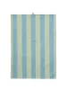 IB Laursen Geschirrtuch LINUS Breite Streifen Hellgrün Blau