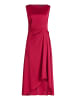 Vera Mont Cocktailkleid mit Raffung in Dark Raspberry