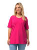 Ulla Popken Shirt in fuchsia pink