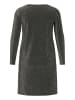 KAFFE curve Kleid KCriana Regular fit in Silver Metallic Glitter