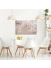 WALLART Leinwandbild - Ginsterzweige in Creme-Beige