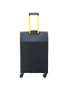 travelite Color Craze - 4-Rollen-Trolley L 77 cm (dunkelblau) in dunkelblau