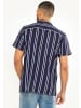 Threadbare Hemd Merlot in Blau