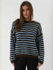 TeeShoppen Pullover Sienna Knit in Brown-Blue
