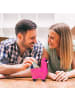 relaxdays 4x Spardose "Lama" in Pink