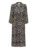 Kaffe Kleid KAamber Regular fit in Black/ElefantS. GraphicFlower