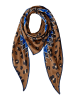 Oui Dreiecktuch in dk camel blue