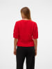 Vero Moda Strickpullover in Salsa