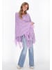 IZIA Poncho in lilac