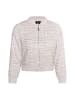 faina Damen Bouclé Blouson in Lavendel Mehrfarbig