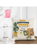 Mr. & Mrs. Panda Kopfkissen Kaffeetassen Humorvoll Design mit Sp... in Weiß