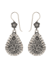 IZIA Damen Ohrringe Und Ring in Silber