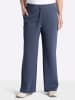 sheego Jersey-Hose in rauchblau
