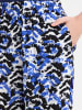 Marie Lund Stoffhose in blau schwarz - 0001