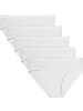 REDBEST Baumwolle, Single-Jersey Slip 5er-Pack in weiß