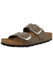 Birkenstock Sandale Arizona Big Buckle Birko-Flor Nubuk schmal XT in braun