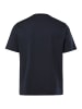 Men Plus Kurzarm T-Shirt in navy blau